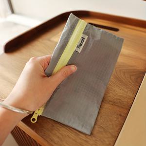 TEMU 다기능 슬림 아이브로우 펜슬 문구 주얼리 ID 코인 소형 휴대용 보관함 (마카롱 색상)|눈썹펜슬