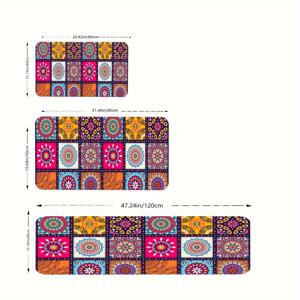 TEMU 1개 두꺼운 1.1Cm 주방 매트, 스타일 카펫, 매우 두꺼움, 내마모성, 주방, 거실, 현관, 발코니 및 홈 데코에 적합
