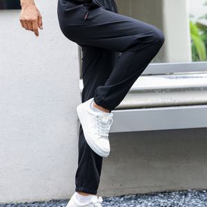 TEMU 남성용 속건성 스포츠 바지, 여름에 적합한 가볍고 통기성 좋은 테이퍼드 조거, 러닝 및 피트니스용