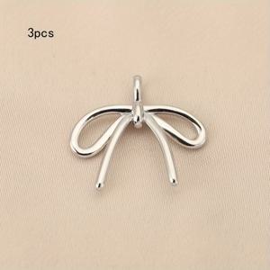 TEMU 3개, 유럽과 미국의 심플하고 다용도 패션 분위기의 구리 주얼리 DIY 펜던트, 자신만의 스타일을 조립하는 것을 좋아하는 사람들에게 적합하며, 친구에게 선물로도 좋습니다