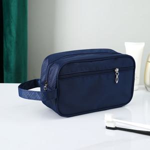 TEMU 남성용 축구 패턴 세면도구 가방, 휴대용 메이크업 파우치, 야외 여행용 세면도구 보관 가방, 면도 키트, 손잡이가 달린 접이식 수납 가방