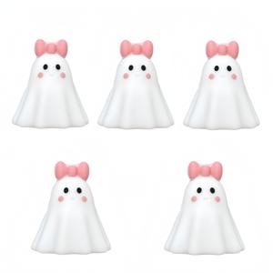 TEMU 할로윈 신상 3D 실리콘 비즈 5개, 펜 비즈용 포컬 비즈, 키체인 만들기용 컬러풀 실리콘 비즈, DIY 선물용 목걸이 팔찌 액세서리 공예, 백팩 참 장식용 멀티펑셔널 비즈