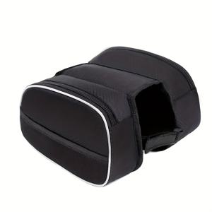 TEMU 마운틴 바이크 유니버설 빔 백 로드 바이크 미디엄 프레임 백 자전거 라이딩 백 자전거 새들 백 양면 백