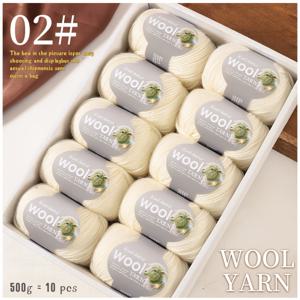 TEMU 수제 알파카 울 실 - DIY 뜨개질, 공예 및 패션 프로젝트용 - 스웨터, 스카프, 모자, 목도리, 코트, 쇼울, 담요 등에 이상적 - 1봉지 = 10개의 스킨 = 500g|뜨개실