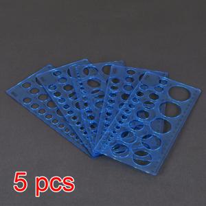 TEMU 비율 정적 모델 제작 도구 에어브러시 스프레이 페인트 템플릿 누출 방지 스프레이 플레이트 자동차 비행기 리벳 나사 휠 허브 색상 타이어 나사 리벳 크기 원형 코팅 컬러링 도구