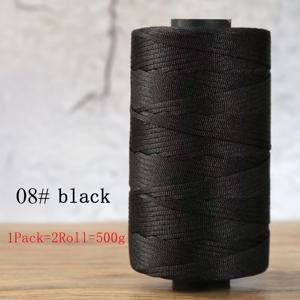 TEMU 500G/2롤 평면 리본, 뜨개질 프로젝트용, 봄/여름용 시트 쿠션, 신발, 썬햇, 코바늘 가방 제작에 적합