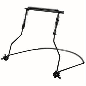 TEMU FF 보너파이어 10홀 하모니카 스탠드, 금속 조절형 하모니카 넥 클립, 10홀 목걸이 스타일 하모니카 스탠드