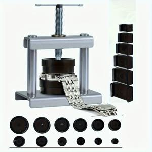 TEMU 13개 및 19개 전문 시계 프레스 세트 - 시계 뒷면 닫기 및 수리 다이 도구, 이상적인 선물 선택