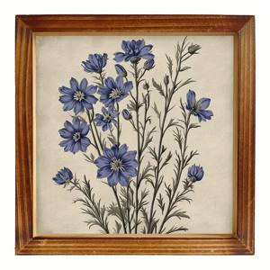 TEMU 8X8인치 여름 벽면 페디멘트, 나무 프레임 포함, 거실, 주방, 침실, 세탁실 및 욕실 장식에 적합. 엄마, 아들, 딸, 친구를 위한 어버이날 이상적인 선물 및 다양한 휴일 선물