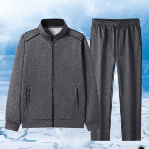 TEMU 봄 가을 남성용 지퍼 캐주얼 수트