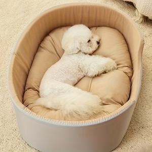 TEMU 업그레이드된 여름 럭셔리 트랙: 신규 여름 에디션 럭셔리 펫 소프트 쿨링 매트, 사계절용 고양이와 강아지 침대, 두꺼운 탈착식 세탁 가능 펫 매트리스, 초소프트 두꺼운 폴리에스터 펫 패드, 강아지 수면 둥지 동시 사용 가능, 강아지 침대 쿨링 매트 둥지 수면 패드, 소형 및 중형 고양이와 강아지에 적합, 6가지 시나리오에 적합