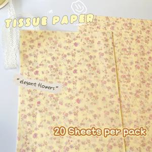 TEMU 20개입 우아한 빈티지 플로럴 스노우 페어 종이, 14*20인치 선물 포장지, 파티, 생일, 결혼식 장식, 포장지, 냅킨, 꽃다발 용품, 선물 포장지, 포장 재료에 적합한 아트 페이퍼