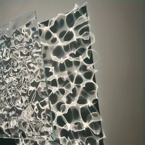 TEMU 워터 리플 아크릴 포토백드롭 - 리얼리스틱 워터 이펙트, 고급스러운 질감의 고품질 아크릴 패널, 실내 촬영 및 홈 데코에 적합한 웨이브 패턴 디자인, 정교한 공예