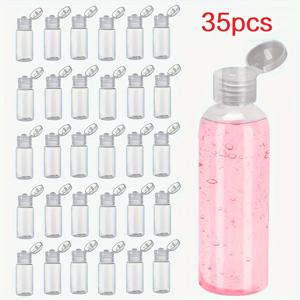 TEMU 35개 휴대용 여행용 30밀리리터 밀봉병, 로션 화장품 샴푸병, 편리하고 실용적인 욕실 필수품