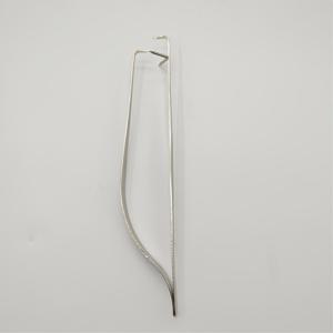 TEMU 1개, 스테인리스 스틸 유약 집게, 세라믹 담금질 클립, 헤비듀티 플랫 팟 집게, 세라믹 유리 클립, 인체공학적 그립 디자인, 수제 세라믹 제작에 필수, 세라믹 보조 도구, 접시 숟가락 진흙, 유약 색상 도구