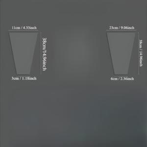 TEMU 50개입 헤비듀티 투명 부케 백 - 웨딩, 발렌타인데이, 어버이날, 생일, 꽃꽂이용 플로럴 포장지, 선물 포장용 플라워 랩핑 시트, 이벤트 꽃 포장, 고급스러운 , 내구성 있는 플라스틱 랩