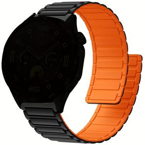 TEMU 22mm 20mm 신형 2단 I자형 실리콘 스트랩, 삼성 7 4 5 6 3 Active 2, 기어 S2 S3 6 Classic, 화웨이 워치4/GT5/GT4/3/Pro에 적합, 남녀 공용 편안한 스트랩, 휴미 아마존핏 Bip 5 GTR GTS 4/3에 적합|스마트워치