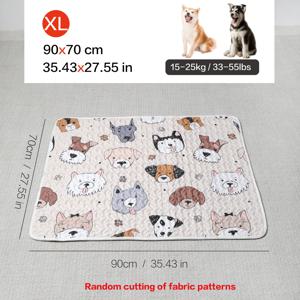 TEMU 다양한 애완견 머리 패턴 매트 (소형, 중형, 대형 애완동물용), 실내 도어매트 또는 고양이 및 강아지에게 적합한 부드럽고 편안한 침대. 이 재사용 가능한 매트는 내구성이 뛰어나고 세탁기에서 세탁할 수 있으며, 햄스터, 토끼에게 이상적입니다.