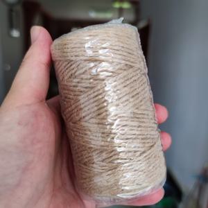 TEMU 2mm 직경, 656피트 길이 - DIY 공예, 홈 데코, 가드닝 및 야외 사용을 위한 튼튼한 황마 로프 | 강력하고 유연하며 내구성 있는 천연 섬유 코드, 마크라메 공급, 끈, 황마 끈, 수제 비누용 황마 끈, 걸레줄, 끈, 황마 끈, 두꺼운 황마 끈, 황마 롤, 황마 끈, 황마 끈