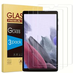 TEMU 3개입.. 9H 강화 유리 액정 보호 필름, 삼성 갤럭시 탭 A7 라이트 8.7인치 2021 SM-T220 SM-T225 호환, 9H 경도, 투명 액정 보호 필름, 지문 방지, 눈부심 방지, 스크래치 방지