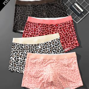 TEMU 4팩 남성 속옷, 패셔너블하고 트렌디한 멀티 컬러 프린트 남성용 드로즈, 편안하고 통기성이 좋음, 모든 계절에 적합, 캐주얼 트레이닝, 카고 드로즈, 선물, 남성 속옷, 란제리