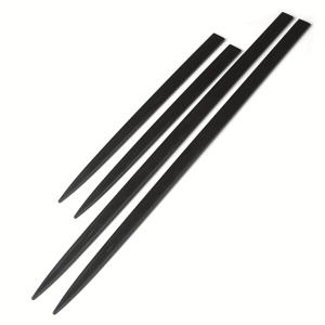 TEMU 차량 문 충돌 방지 스트립 장식용 밝은 스트립 ABS 스티커 4개, 범용 바디 모듈레이션 사이드 스커트 스크래치 방지 스트립