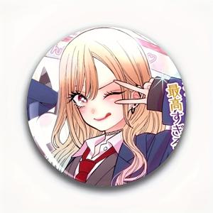 TEMU 2D 평면 카툰 애니메이션 뱃지 핀 - 친구, 동료, 동창을 위한 패션 액세서리! 어떤 기념일에도 딱 맞는 감각적인 선물 아이디어!