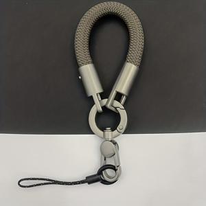 TEMU 분실 방지용 두꺼운 휴대폰 끈, 고급스러운 액세서리, 물병 및 가방용 짧은 직조 끈, 완벽한 휴일 선물