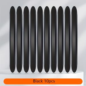 TEMU 10개 자동차 도어 프로텍터 가드 스트립 스크래치 방지 고무 범퍼 자동차 도어 엣지 보호 장식, 차량 스크래치 가드, 디자인, 자동차 트림, 유연한 프로텍터, 카 바디 키트