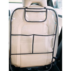 TEMU 대형 카시트 보호 커버, 내구성 강한 방수 자동차 시트백 커버, 먼지, 진흙, 스크래치 방지용 메쉬 포켓 2개 포함