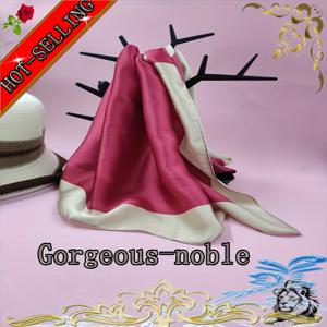 TEMU 여성을 위해 디자인된 단품 무화선 실크 스카프, 우아하고 압도적인 헤어 액세서리, 일상적인 사용에 적합 - 독특한 고급 스카프, 휴일, 통근을 위한 정교한 선물 - 여성에게 독특하고 화려한 추가 요소|스카프