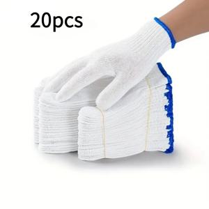 TEMU 20개입 (10켤레) 두꺼운 버전 – 튼튼하고 편안함, 손세탁/세탁기 사용 가능, 모든 상황에 적합, 두꺼운 디자인, 실내외 모두 사용 가능