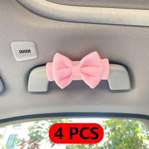 TEMU 4개 세트 자동차 도어 핸들 커버 - SUV, 세단, 트럭 호환, 귀여운 곡선형 미끄럼 방지 스크래치 방지 도어 보호 커버, 전면 및 후면 도어 핸들용, 쉬운 설치 (드릴링 필요 없음)