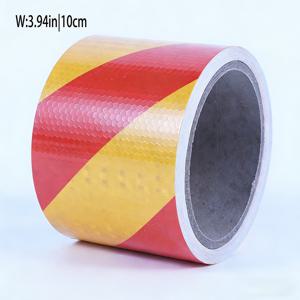 TEMU 격자 반사 필름 - 초밝은 복사 반사 안전 테이프, 도로, 주차장, 통로에 적합 - 조립 불필요, 야간 시야 향상, 보행자 및 차량용