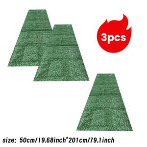 TEMU 대형 야외 인조잔디 3롤 (237.3인치 x 59.04인치), 초내구성 플라스틱 소재—실내외 사용 가능. 생일파티, 웨딩장, 어린이 놀이터, 반려동물 친화적 인조잔디매트, 정원, 발코니, 마당, 수영장 옆, 레스토랑, 호텔에 적합. 야외 장식에 완벽—고품질, 사계절용 인조잔디로 마당, 정원, 조경 디자인에 훌륭한 추가물