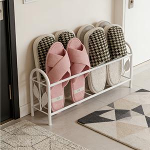 TEMU 수직 철제 신발 정리대, 모던 기숙사 수납 침실 신발장, 임대 집 현관 슬리퍼 랙|슬리퍼