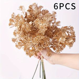 TEMU 잔디씨 포인세티아 무대 장식 꽃 홈 데코 포토 소품