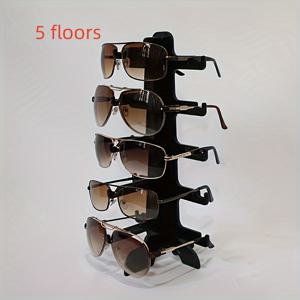 TEMU 플라스틱 분리형 안경 보관함 - 안경 및 안경 디스플레이 보관 랙, 주얼리 타워