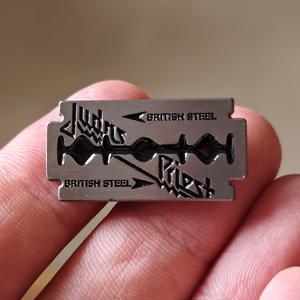 TEMU 음악 배지 록 브로치 블레이드 배지 헤비 메탈 밴드 레터 핀 가족 축제 팬 선물