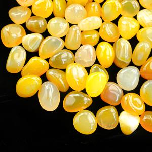 TEMU 천연 옐로우 호박석 광택 스톤 100G/200G/300G, 정원 장식, 홈 데코, 실내 장식품, 화분 장식 스톤, 수족관 장식에 적합