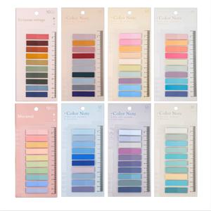 TEMU 1600개 투명 스티키 노트 세트 - 80가지 생생한 색상, 방수 페이지 마커와 눈금자, 학교 및 사무용품용