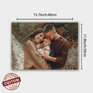 TEMU 2D 플랫, 맞춤형 액자 캔버스 포스터, 개인 맞춤 커플 또는 가족 사진, 휴일 선물, 가장 소중한 추억을 공유하기에 완벽합니다. 벽화 및 홈 오피스 장식에 이상적입니다.