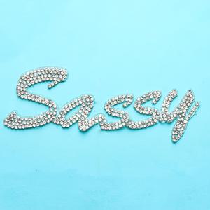 TEMU 1개 판타지 라인스톤 패치, 단색, DIY 티셔츠 바지 장식, 반짝이는 스티커, 패션 액세서리, 장식 아플리케