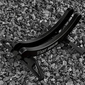 TEMU WEST BIKING 자전거 휴대용 바닥 랙, 3Cm-8Cm/1.18In-3.15In에 적합한 전문가용 자전거 스탠드, 블랙, 1개