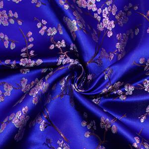 TEMU 1개 사전 재단 블로섬 플로럴 폴리에스터 자카드 원단, 19.68x44.88인치 섬세한 꽃무늬 디자인, 손세탁 전용, 공예 프로젝트, 헤어 타이, DIY 퀼팅 및 재봉, 패치워크, 배경 천, DIY 지갑 가방 제작, 플로럴 자카드 디자인