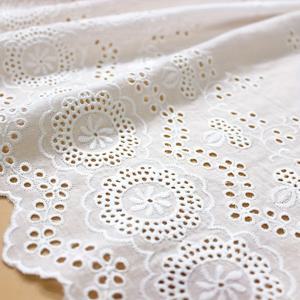 TEMU 1 사이즈 DIY 자수 커튼, 패브릭 의류 액세서리, 레이스 자수, 폭 31cm