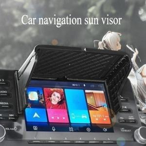 TEMU 중앙 조종 스크린용 차량 내비게이션 햇빛 가리개, 후방 디스플레이용 눈부심 방지 커버, 7-12인치에 적합