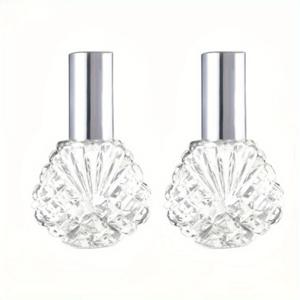 TEMU 2개/4개 향수 리필 병, 휴대용 여행용 유리병, 15ml 빈 스프레이 병 (토너 및 에센스용)