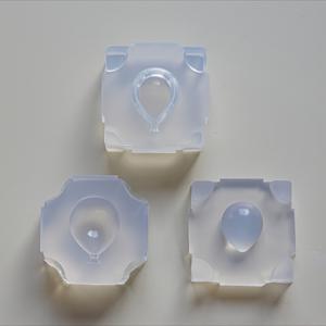 TEMU 3D 홀로우 풍선 에폭시 실리콘 몰드 3pcs 세트, 핸드메이드 레진 액상 몰드, 액상 샌드 풍선 및 반입체 풍선 몰드 제작용