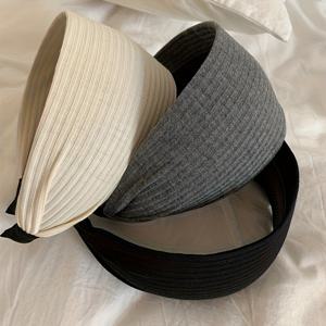 TEMU 3/1개 레트로 니트 와이드 브림 헤어밴드 페이스 마스크 헤어밴드 우아한 여성용 와이드 브림 헤어밴드 가을 겨울 미끄럼 방지 헤어 클립 데일리 사용에 적합